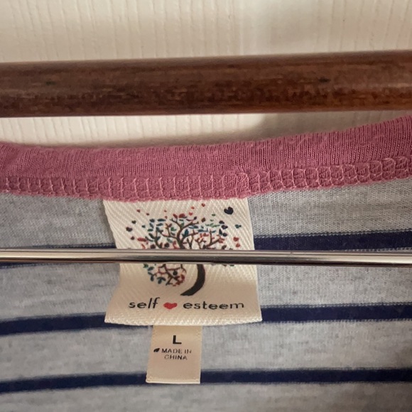 Self esteem size large long sleeve shirt - Picture 3 of 5